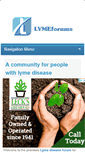 Mobile Screenshot of lymeforums.org